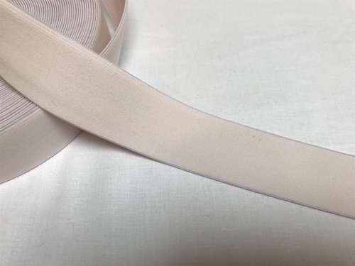 Blød elastik - velegnet til undertøj, 4 cm - ensfarvet, sand
