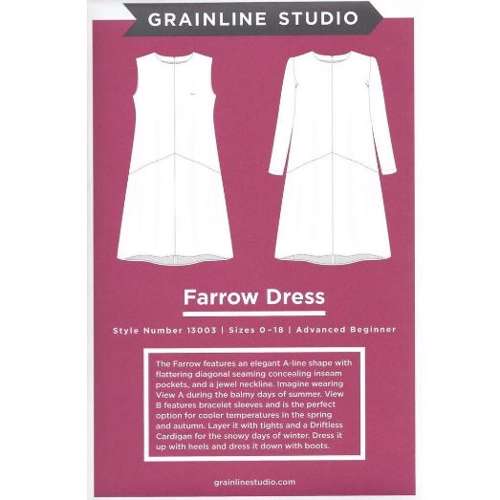 Farrow dress, grainline