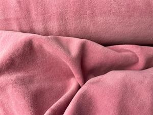 Bomuldsvelour - lækker varm rosa