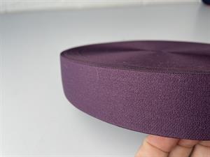 Blød elastik - velegnet til undertøj, 4 cm, lilla