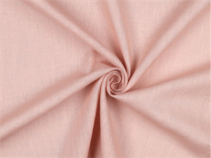Fintrådet hør - blød og vasket kvalitet i lys rosa