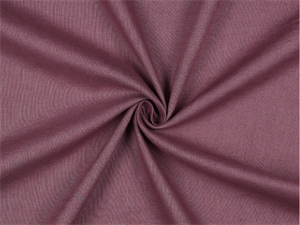 Fintrådet hør - blød og vasket kvalitet i rouge