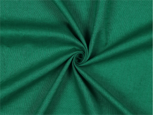 Fintrådet hør - blød og vasket kvalitet i grøn