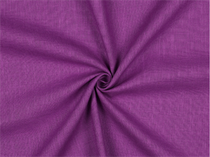 Fastvævet hør - blød fin vasket kvalitet i orchid purple
