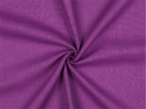 Fastvævet hør - blød fin vasket kvalitet i orchid purple