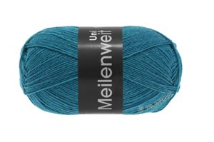 Meilenweit virgin wool / polyamid - i en flot dyb petrol