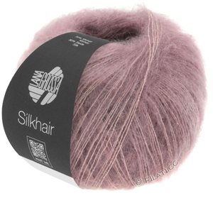 Silkhair super kidmohair og silke - gl. rosa