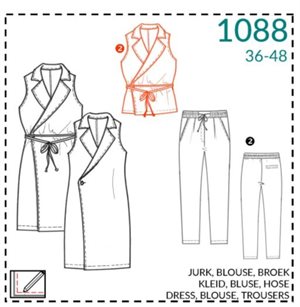 It's a fits - 1088 Kjole / bluse / bukser