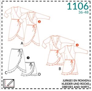 It's a fits - 1106 Slå om kjole og nederdel