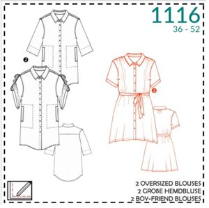 It's a fits - 1116 oversize skjorte