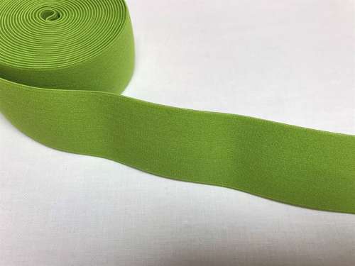 Blød elastik - velegnet til undertøj 4 cm, limegrøn