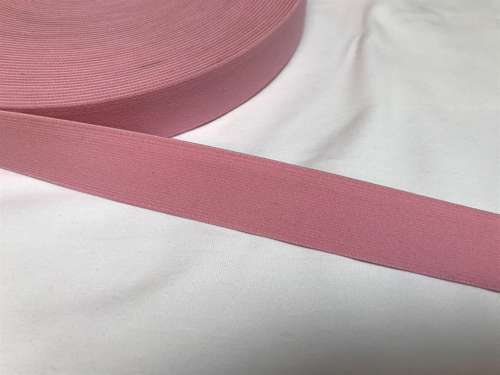 Blød elastik - velegnet til undertøj, 2,5 cm - ensfarvet, lyserød