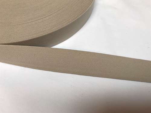 Blød elastik - velegnet til undertøj 2,5 cm, beige