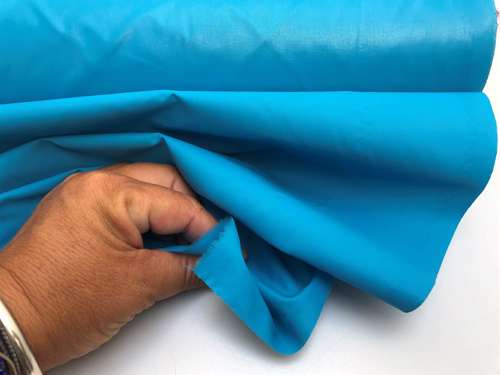 Windbreakerfoer - faldskærmsstof i turkis