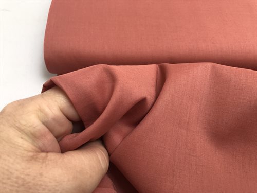 Voile - let, semitransperant og i 100% bomuld - blush