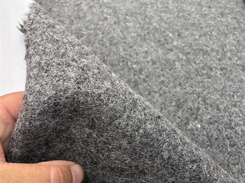 Møbeluld - 100% uld i mellem gråmeleret, stone