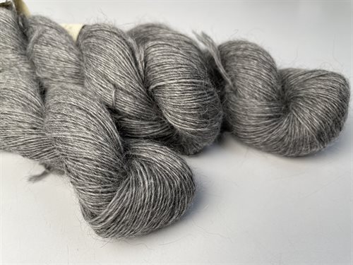 Mohair by Canard - 2 trådet kid mohair, dark grey melange