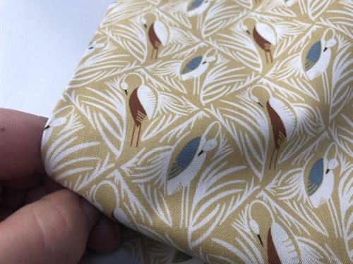Patchwork stof - Pond life, indico design - in the nest, rest på 80 cm