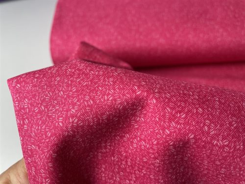 Patchwork stof - Brighton, yndigt motiv i pink