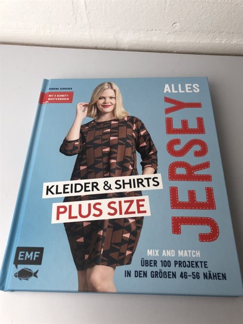 Alles jersey kleider und shirts plus size (mønsterbog)