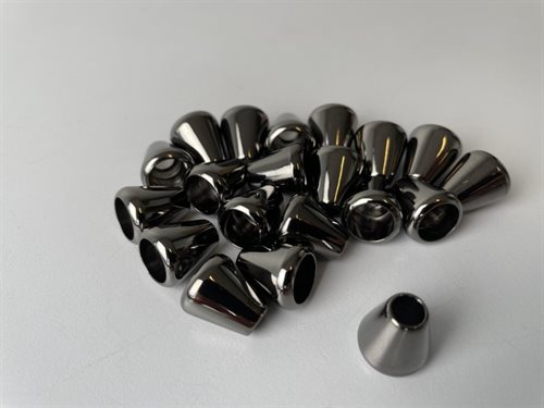 Endestopper - konisk gunmetal 15 x 5 mm