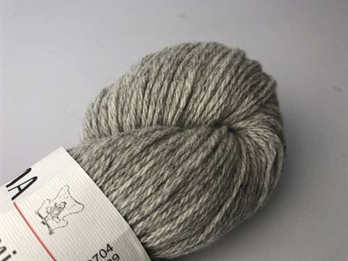 Emma by Permin shetland/merino - smuk lys gråmeleret