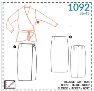 It's a fits - 1092  Jakke / bluse / nederdel