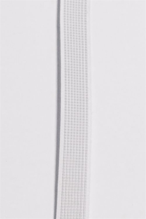 Rigibånd - corsagestiver i hvid, 7 mm