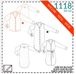It's a fits - 1118 Skjorte / skjortekjole