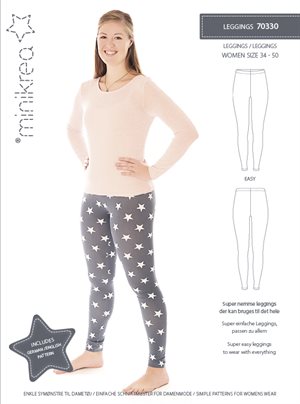 Minikrea - leggins, voksen dame