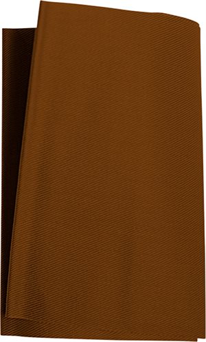 Lap til påstrygning - brun, 39,5 x 12 cm
