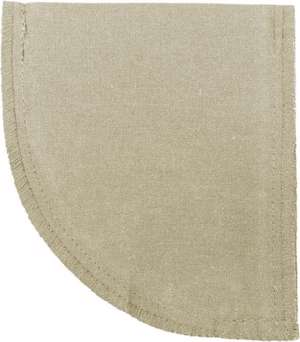 Lommepose til påstrygning - grå/beige, 2 stk