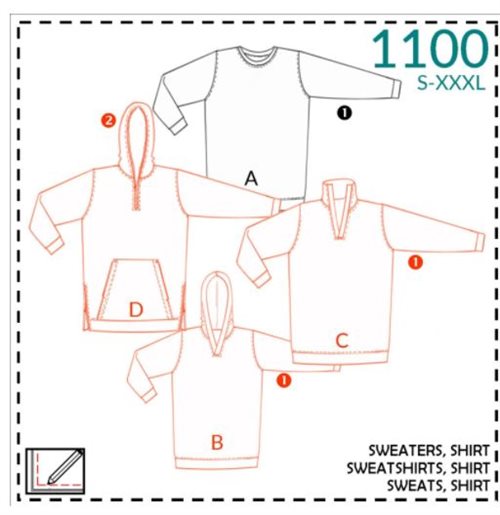 It\'s a fits - 1100 Sweatshirt