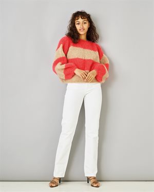 Bella by Permin - sweater med brede striber