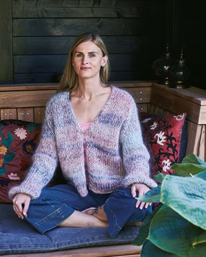 Rigmor by Permin - cardigan i dobbelt rigmor med bella