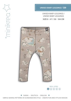 Minikrea - unisex baby leggings 120