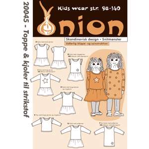 mønstre pigetøj - Køb Onion snitmønstre til sødt pigetøj 2-13 år
