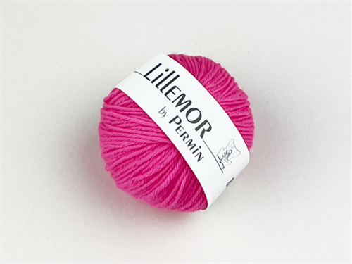 Lillemor by Permin 100% økologisk merinould - pink