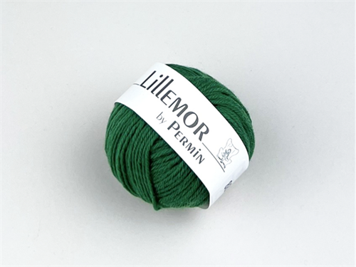 Lillemor by Permin 100% økologisk merinould - skovgrøn