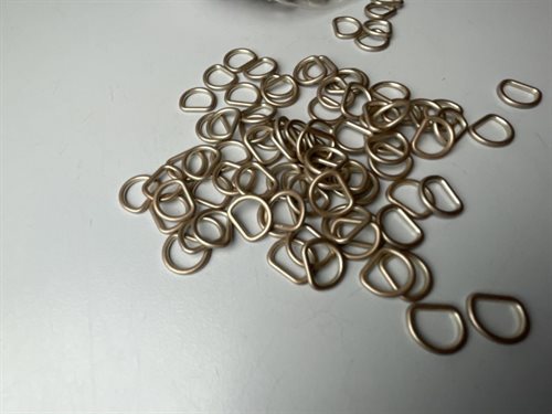 D-ring - metal, 10 mm