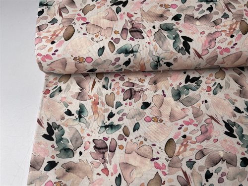 Patchwork stof - RJR Fabrics, Tranquil Breeze Waltzing Wind Beige