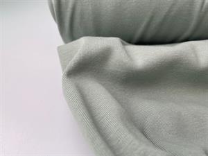 Bomuldsinterlock - dusty mint