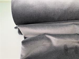 Vævet bomuldsvelour - steelgrey