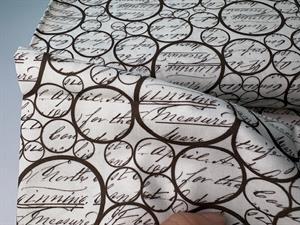 Patchwork stof - Seth Apter stamped no. 1