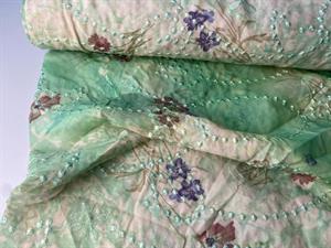 Unik chiffon - wow effekt i blide mintgrønne toner