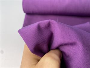 Fastvævet - intens lilla med diskret struktur