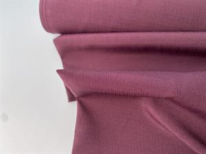 Fastvævet - dark plum med diskret struktur