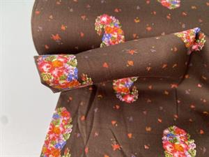 Fastvævet bomuld - smukke blomstersamlinger