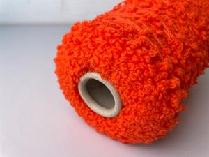 Effektgarn - babycone i intens orange