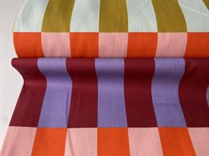 Fastvævet bomuldspoplin - Ilja blocks no. 2